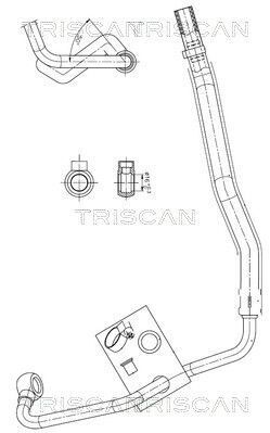 Гідравлічний шланг ГУР MINI (R50, R53) 01- TRISCAN MINI Гідравлічний шланг ГУР MINI (R50, R53) 01- TRISCAN MINI
