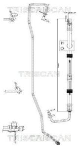 Гідравлічний шланг ГУР MONDEO IV 07- TRISCAN FORD 