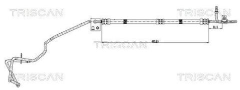 Гидравлический шланг ГУР TRANSIT 06- TRISCAN FORD