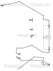 Гидравлический шланг ГУР TRANSIT 2.4 00- TRISCAN FORD