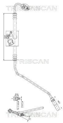 ГідравлічнийшлангГУРPOLOIV01-,SKODA,SEATTRISCANVW
