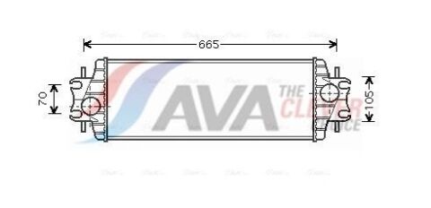 Интеркулер Trafic II, Opel Vivaro, Nissan Primastar 1.9dCi 01-AVA RENAULT Интеркулер Trafic II, Opel Vivaro, Nissan Primastar 1.9dCi 01-AVA RENAULT