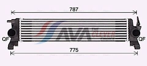 Интеркулер VITO (W447) 1.6 14-AVA DB