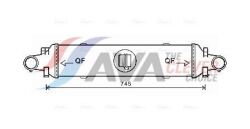 Интеркулер W204/212 09-AVA DB Интеркулер W204/212 09-AVA DB