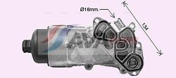 Масляный радиатор (с корпусом) Berlingo 1.6HDI 05-, C1/2/3/4, Nemo 1.4HDI 08-, Ford, Mazda, Peugeot, Toyota, Volvo AVA CITROEN