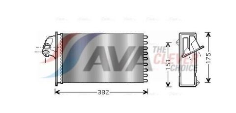 Радіатор опалення Vito 96-03 AVA DB 