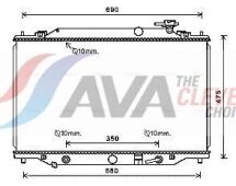 Радиаторохлаждениедвиг.CX-52.2D12-AVAMAZDA Радиаторохлаждениедвиг.CX-52.2D12-AVAMAZDA