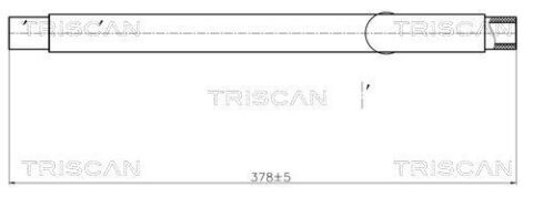 Шланг гідравлічний ГУ TRISCAN MINI Шланг гідравлічний ГУ TRISCAN MINI