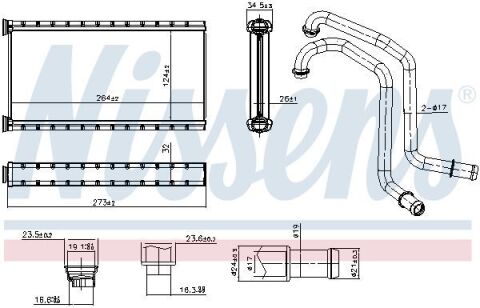 Радіатор обігрівача Радіатор обігрівача
