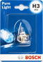 Лампа галогенна H3 12V 55W PK22s Pure Light, фото 2 - интернет-магазин Auto-Mechanic