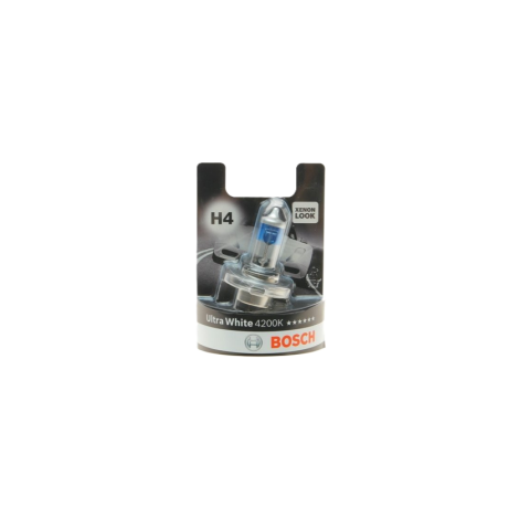 Лампа галогенная H4 12V 60/55W P43t Ultra White 4200K Лампа галогенная H4 12V 60/55W P43t Ultra White 4200K