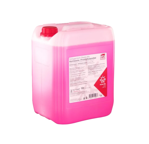 Антифриз Readymix G12 (-35°C) (червоний), 10 літрів
