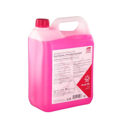 Антифриз FEBI BILSTEIN Readymix G12 (-35°C) (червоний), 5 літрів