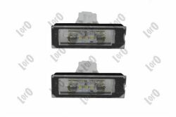 Подсветка номера Citroen Jumper/ Fiat Ducato/ Peugeot Boxer 06-