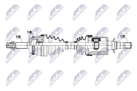 Приводной вал Приводной вал