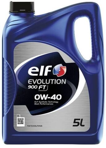 Моторное масло ELF EVOLUTION 900 FT 0W-40, 5 литров