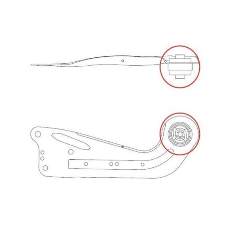 Сайлентблок рычага задн. Santa FE 12 – Пр. (CVKH-207R) Сайлентблок рычага задн. Santa FE 12 – Пр. (CVKH-207R)