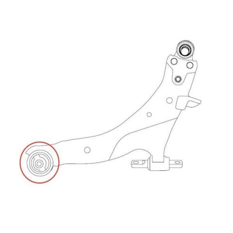 Сайлентблок важеля Elantra/Sonata/Ceed 05- (14.4x64.4) (переднього/знизу/спереду) (CVKH-65) Сайлентблок важеля Elantra/Sonata/Ceed 05- (14.4x64.4) (переднього/знизу/спереду) (CVKH-65)