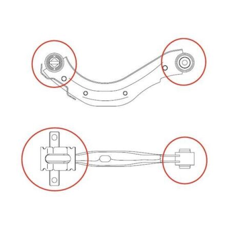 Сайлентблок задней поперечной тяги Lancer/Outlander 00- (CVM-10)