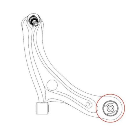 Сайлентблок переднього важеля (зад.) SUBARU Forester 08-, Legacy, Impreza, XV 12- (CVSU-1)
