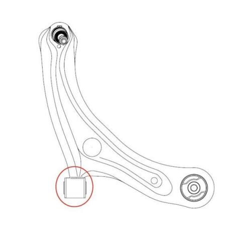 Сайлентблок переднього важеля Subaru Legasy/Impresa/Forester 03- (спереду) (CVSU-2)