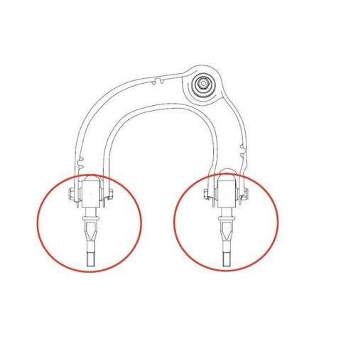 Сайлентблок важеля перед. Honda Civic/Accord 87-93 (CVHO-14)