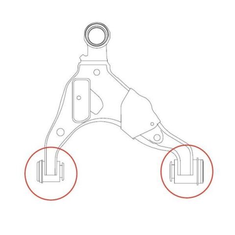Сайлентблок важеля (CVKK-54) Сайлентблок важеля (CVKK-54)