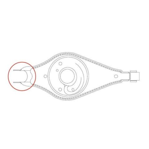 Сайлентблок заднього поздовжнього важеля Сайлентблок заднього поздовжнього важеля