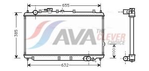 Радіатор, Система охолодження двигуна CLEVER FIT