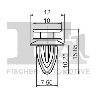 Кліпса кріплення (затискач)