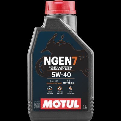 Масло 5W40 NGEN 7 4T (1L) (API SP/JASO MA2) (111826)