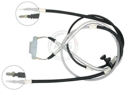 Трос ручного гальма зад Vectra/Signum 02- (1805/1633x2) (диск.гальмо)