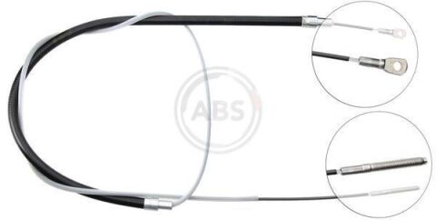 Трос ручного тормоза зад.