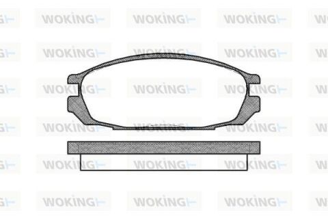 Колодки тормозные