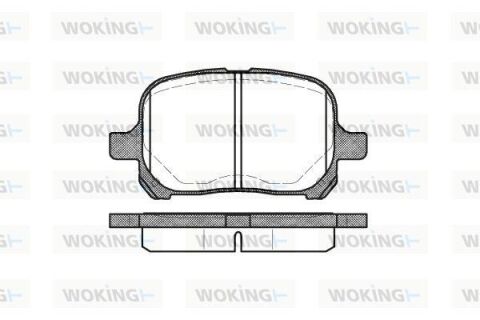 Гальмівні колодки Гальмівні колодки