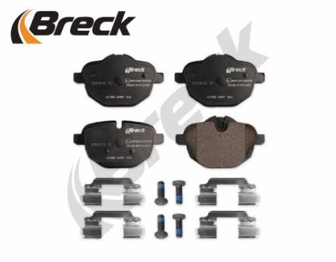 Колодки тормозные (задние) BMW 5/X3 (E83) 10- (TRW) (керамика) высокое качество