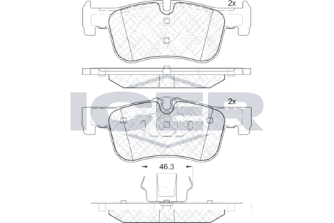 Колодки тормозные (передние) Audi Q5 13-17/BMW 1 (F20/F21) 11-/2 (F22/F23/F87/F45/F46) 14- Колодки тормозные (передние) Audi Q5 13-17/BMW 1 (F20/F21) 11-/2 (F22/F23/F87/F45/F46) 14-
