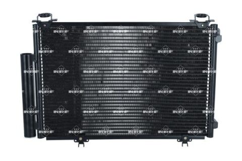 Радиатор кондиционера (с осушителем) Toyota Yaris/Yaris Verso 99-05