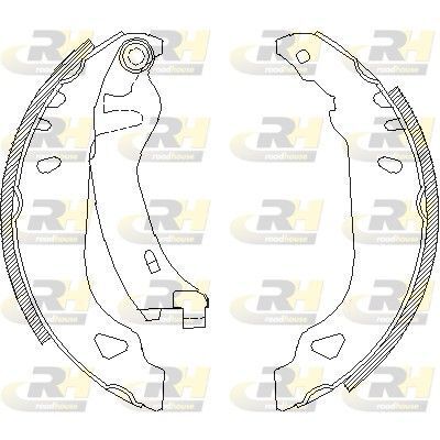 Колодки гальмівні (задні) Fiat Punto 94- (барабанні) Колодки гальмівні (задні) Fiat Punto 94- (барабанні)