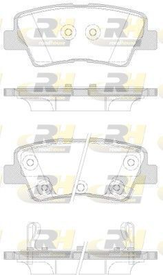 Колодки тормозные (задние) Kia Ceed II/Rio III/Hyundai Accent/i20/i30/i40 10- (Akebono) Колодки тормозные (задние) Kia Ceed II/Rio III/Hyundai Accent/i20/i30/i40 10- (Akebono)