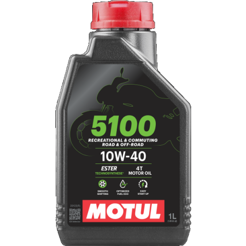 Моторна олива MOTUL 5100 4T Technosynthese 10W-40, 1л Моторна олива MOTUL 5100 4T Technosynthese 10W-40, 1л