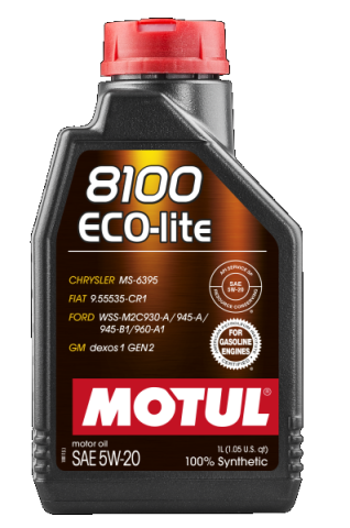 Моторна олива MOTUL 8100 Eco-lite 5W-20, 1 літр