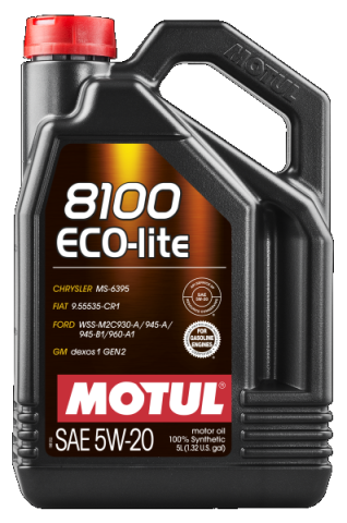Моторное масло MOTUL 8100 Eco-lite 5W-20, 5 литров Моторное масло MOTUL 8100 Eco-lite 5W-20, 5 литров