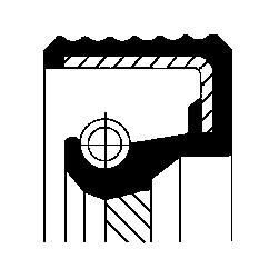 Сальник колінвалу (задній) Fiat Ducato 2.5D 82-90 (95x112x12.5)