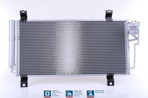 Радіатор кондиціонера Mazda 6 1.8-2.5 07-13 Радіатор кондиціонера Mazda 6 1.8-2.5 07-13