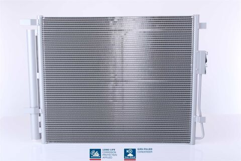 Радіатор кондиціонера (з осушувачем) Hyundai Santa Fe III 2.0CRDI/2.2CRDI 12-