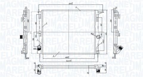 Радиатор охлаждения Renault Sandero, Logan, MCV