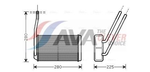 Радиатор отопления Freelander 98- LANDROVER