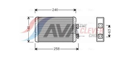 Радіатор опалення (без кондиціонера) 3 (E46) BMW
