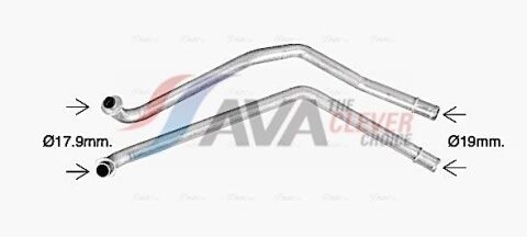 Радіатор опалення 300C 2.7-6.1 04-, DODGE, LANCIA CHRYSLER